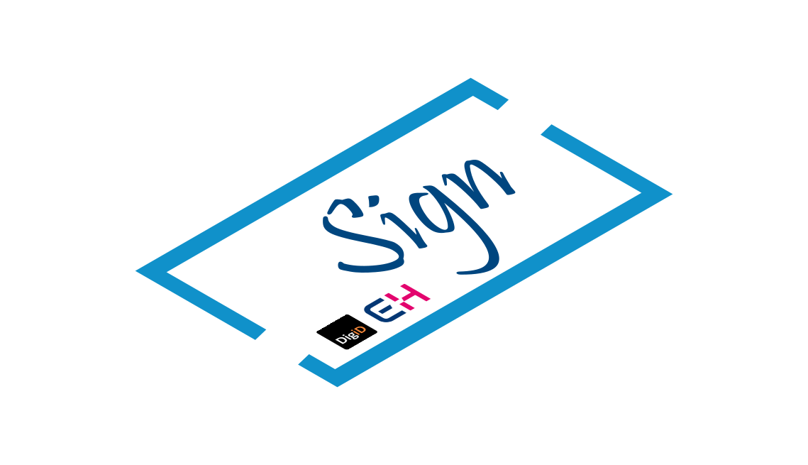 Sfeerbeeld onderteken-stempel